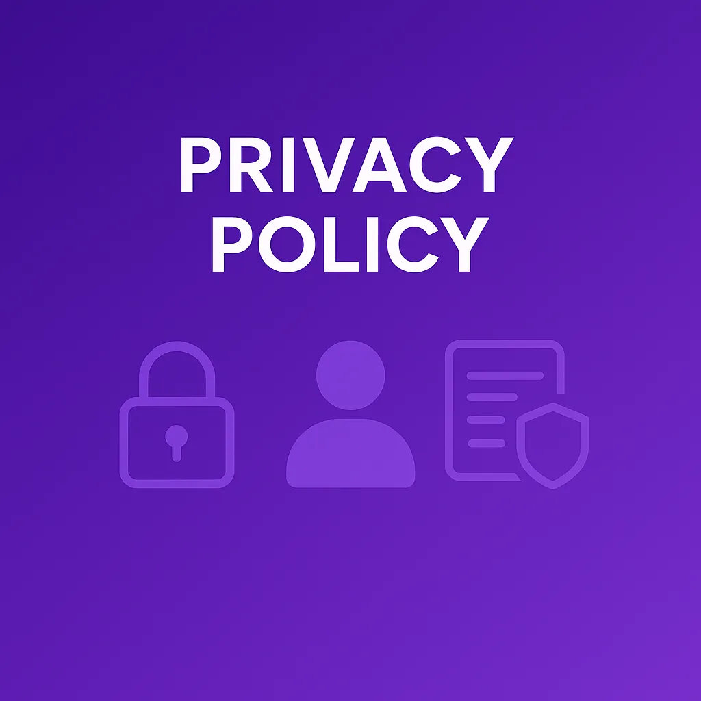 Privacy Policy — SaveMeMonthly: Data Protection & Transparency - Save Me Monthly On: Privacy Policy banner with padlock, user icon, and document shield on purple gradient background